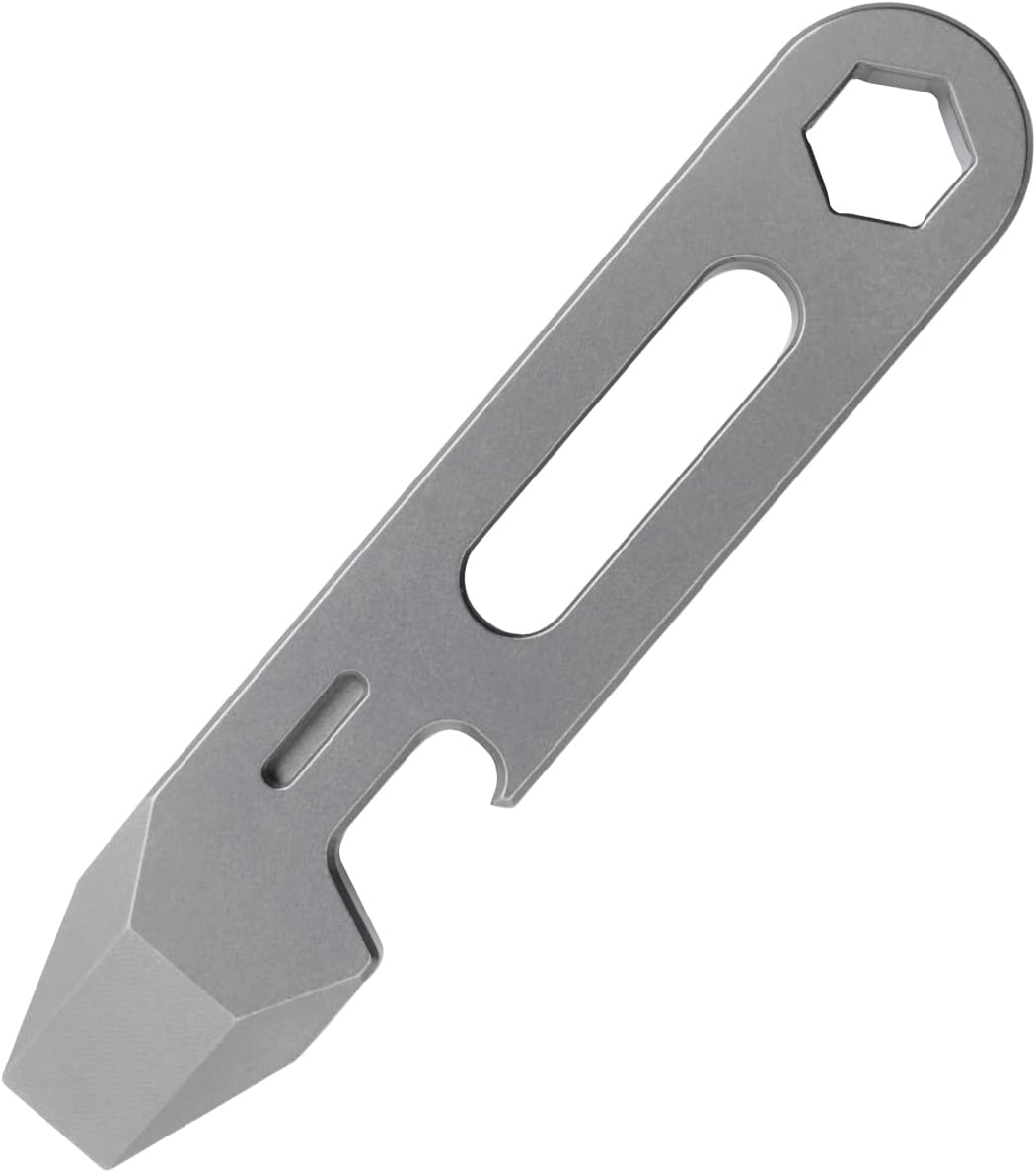 Titanium Pry Bar - 4-in-1 Titanium EDC Pry Bar Multitool