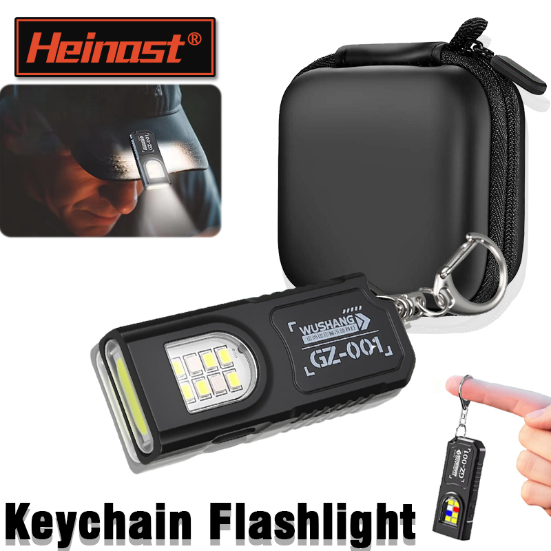 Keychain Flashlight - Portable Keychain Flashlight USB Rechargeable LED