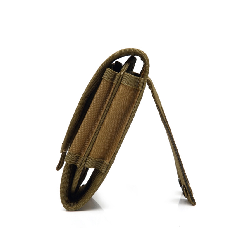 Edc Carry Belt Pouch - Double layered 6-inch Tactical Molle Pouch