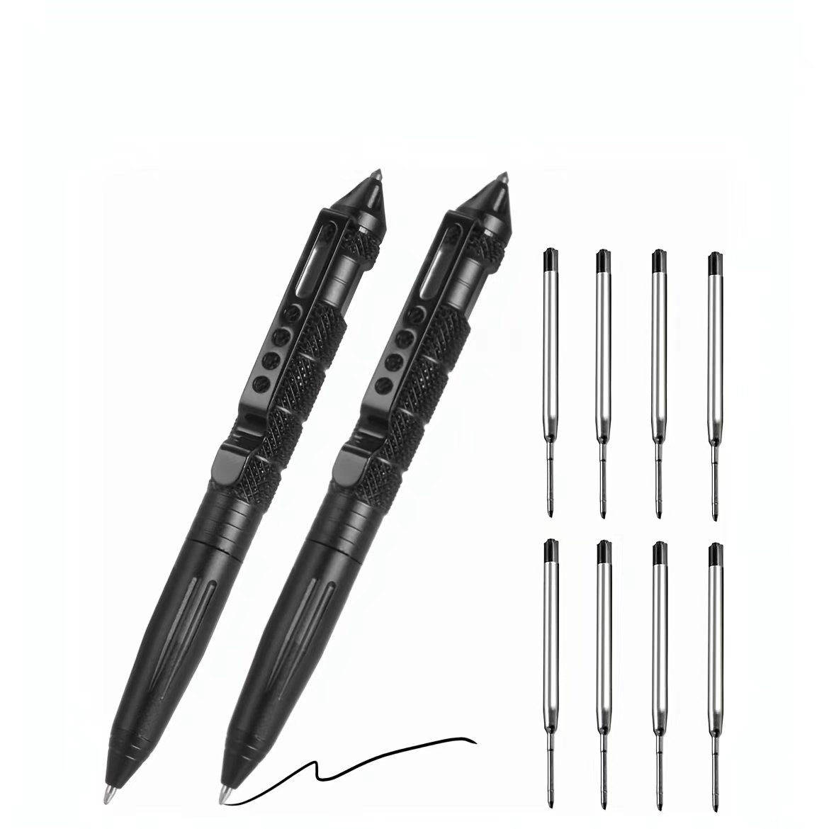 Pen Tactical Glass - Tungsten Steel Military Tactical Pen -