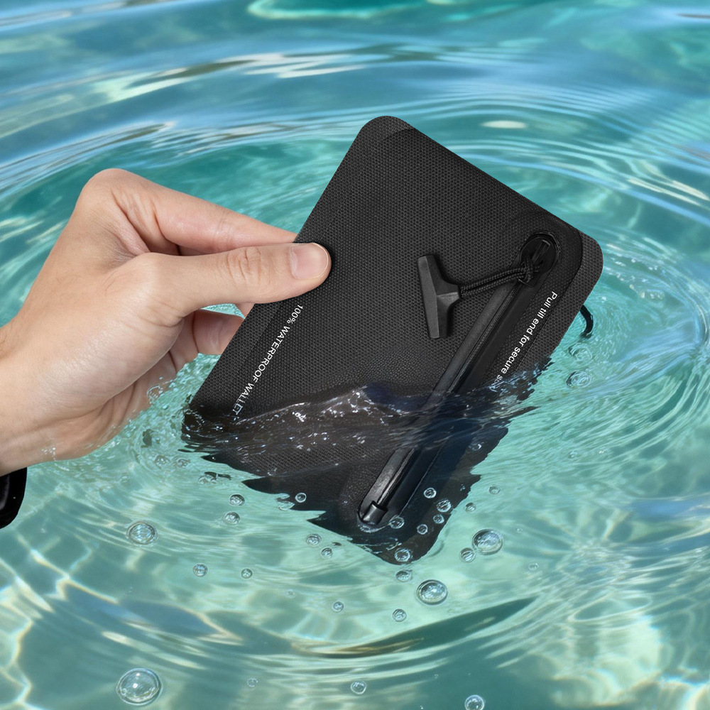 100% Waterproof Zipper Coin Pu - Leather Edc. Carry Pouch 리뷰 및 가격
