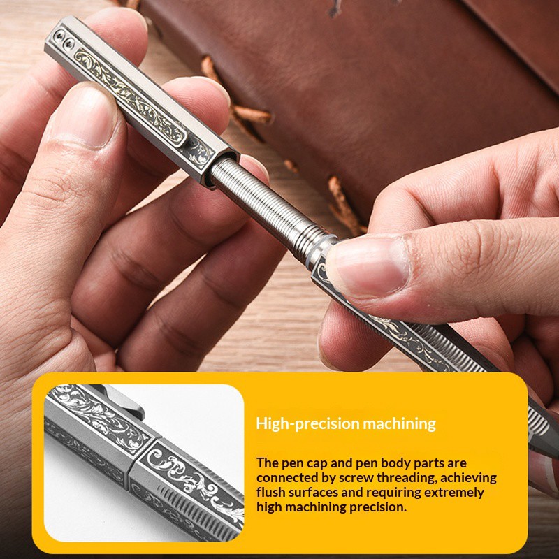 Titanium Alloy Carving Printed - Pen Tactical Glass 리뷰 및 가격