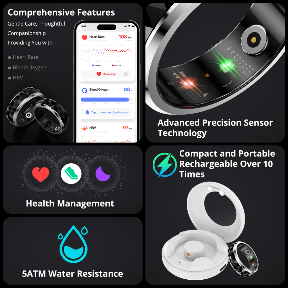 2024 COLMI R11 Smart Ring, Fid - Fidget Spinner Bearing 리뷰 및 가격