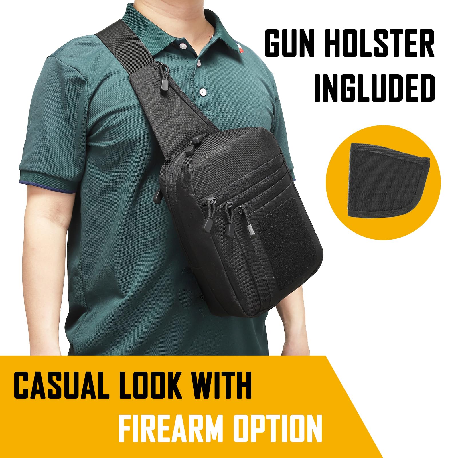 Concealed Carry Crossbody Bag  - Edc Carry Gun 리뷰 및 가격