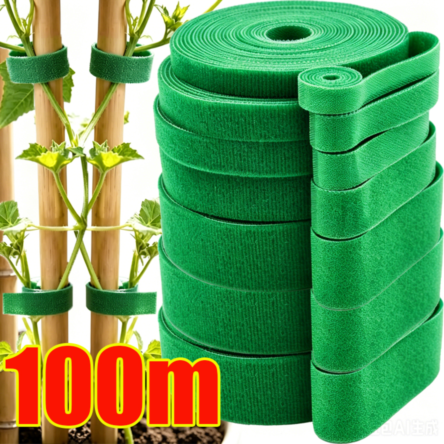2-100M Adjustable Plant Nylon  - Gear Tie Reusable 리뷰 및 가격