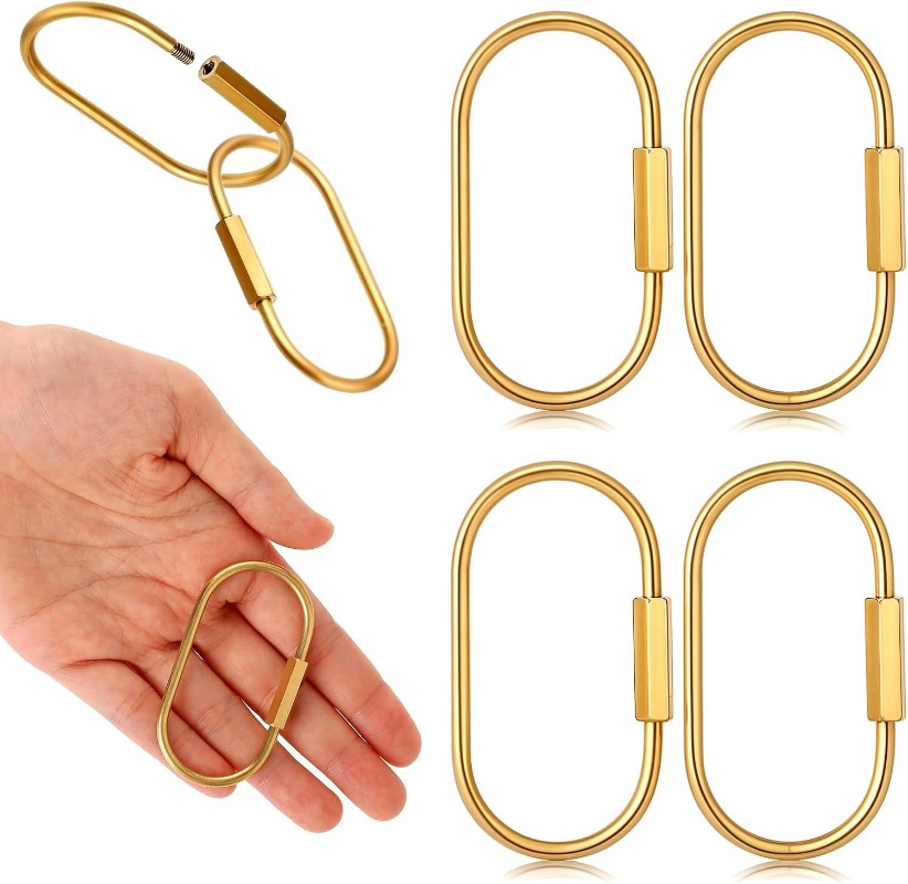 Solid Brass Screw Keychain D-S - Edc Car Carry 리뷰 및 가격