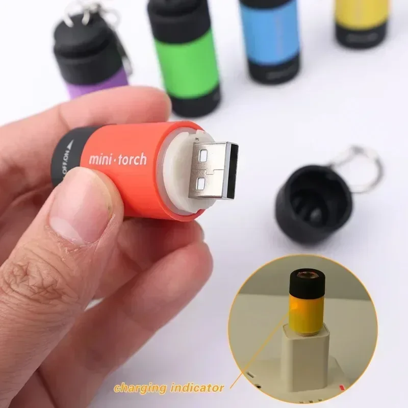 USB Rechargeable LED Multifunc - Keychain Flashlight 리뷰 및 가격