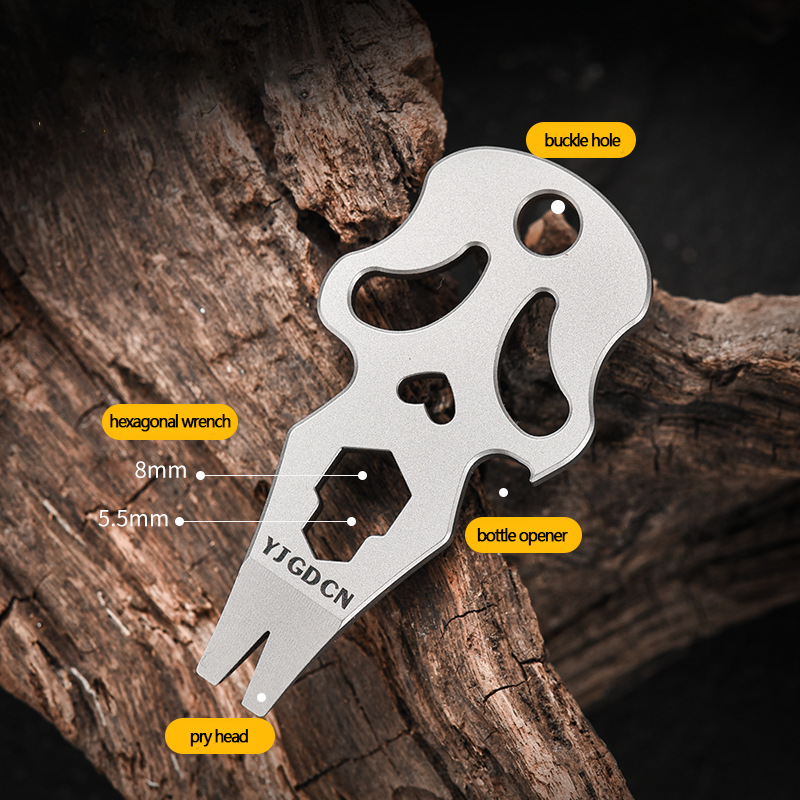 Multifunctional Hex Key Wrench - Titanium Pry Bar 리뷰 및 가격