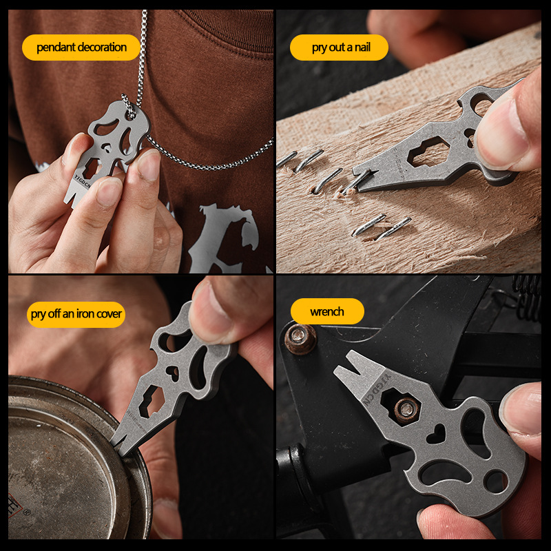 Multifunctional Hex Key Wrench - Titanium Pry Bar 리뷰 및 가격