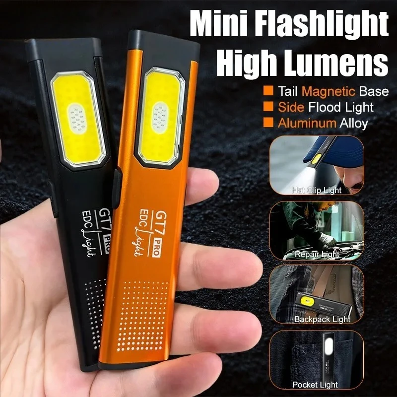 Mini LED Flashlight USB C Rech - Keychain Flashlight 리뷰 및 가격