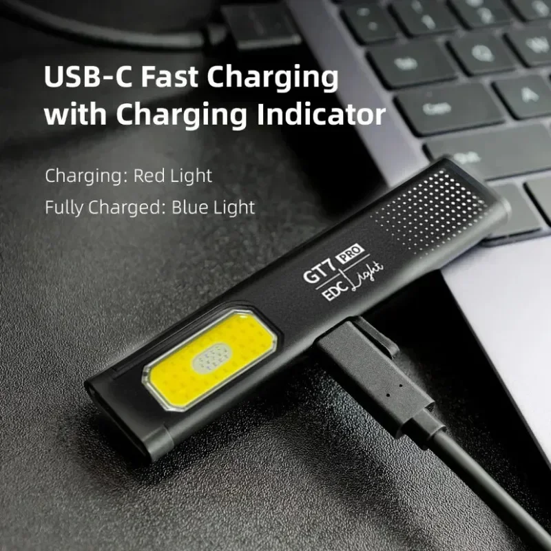 Mini LED Flashlight USB C Rech - Keychain Flashlight 리뷰 및 가격