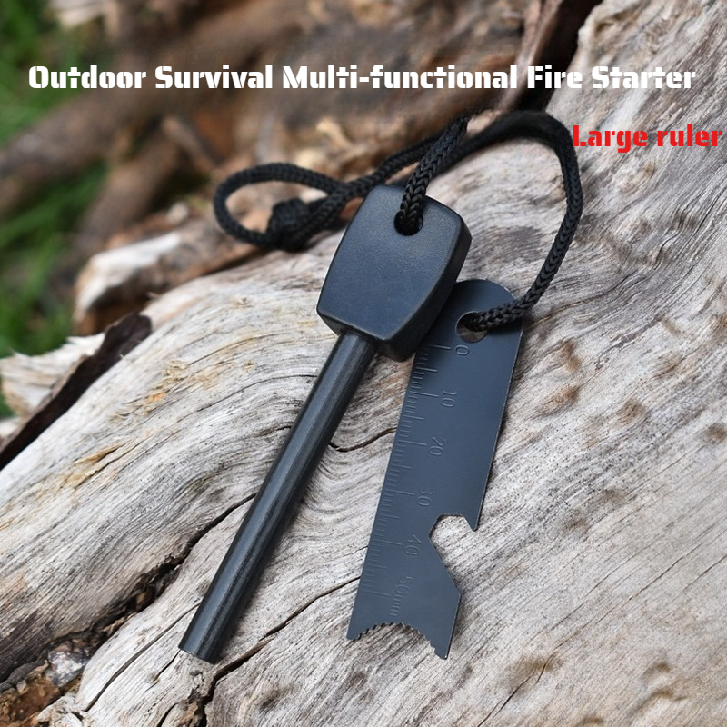 Multi-Function Wooden Handle M - Ferro Rod Striker 리뷰 및 가격
