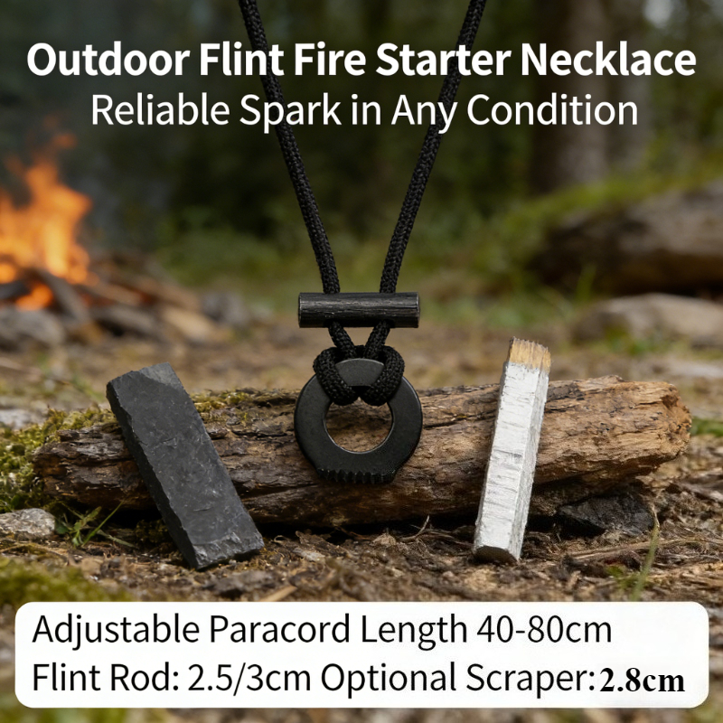 New Portable Paracord Survival - Ferro Rod Striker 리뷰 및 가격