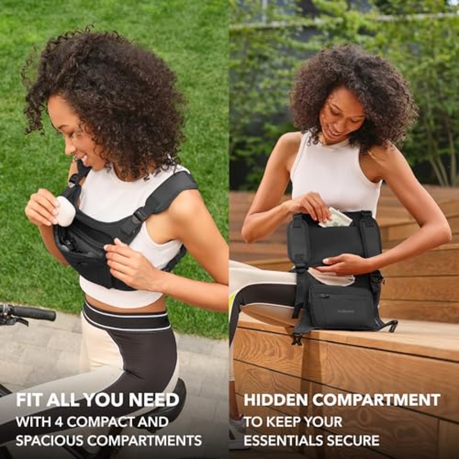 Running Chest Pack Reflective  - Leather Edc. Carry Pouch 리뷰 및 가격
