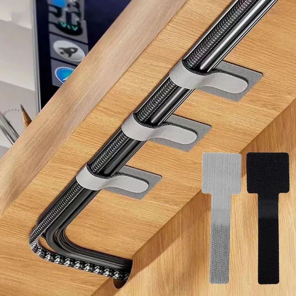 Self Adhesive Reusable Cable T - Gear Tie Reusable 리뷰 및 가격