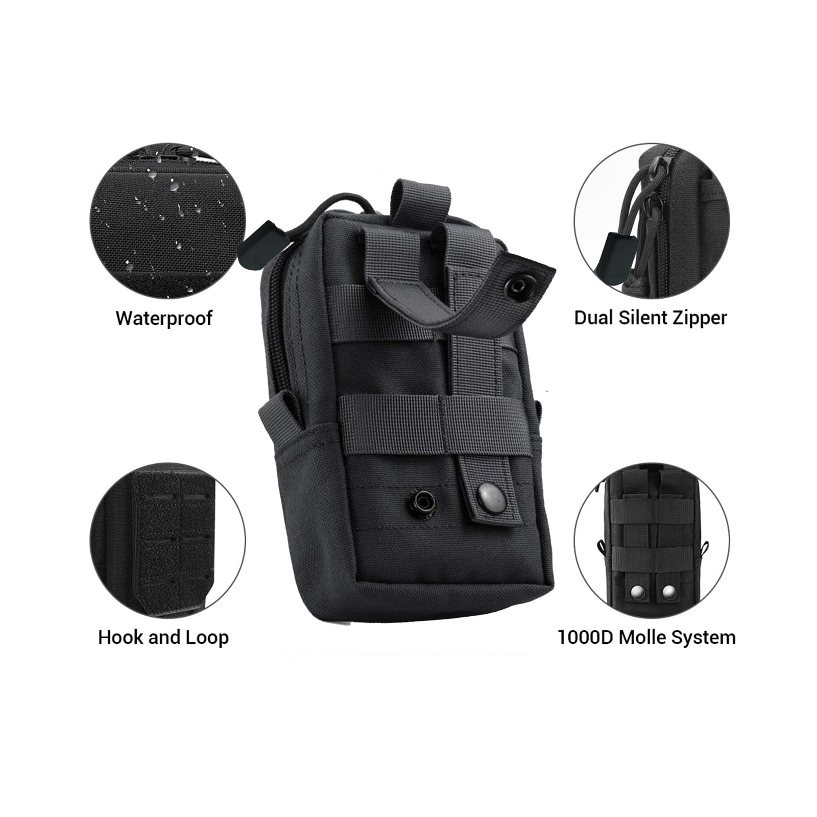 Tactical Molle Pouch Waist Bag - Edc Carry Bag 리뷰 및 가격