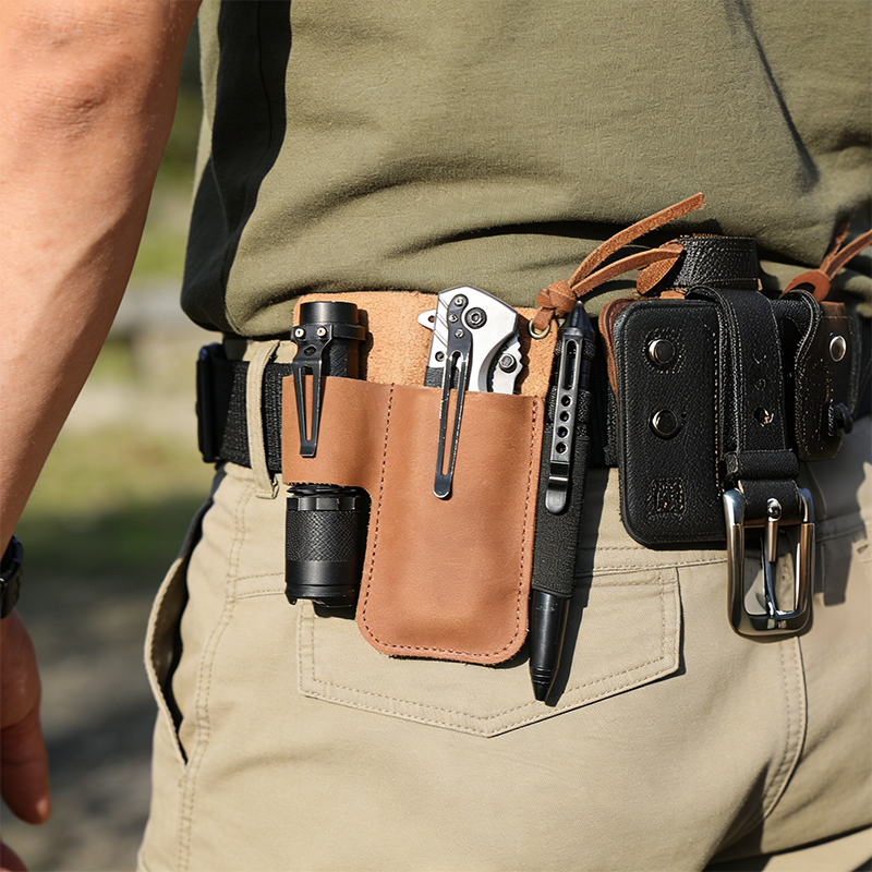EDC Leather Flashlight Tool Ho - Edc Carry Bag 리뷰 및 가격