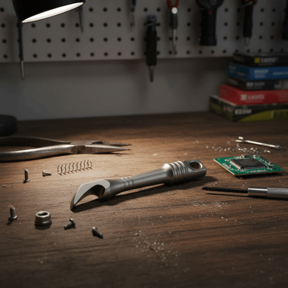 Titanium Alloy Mini Keychain M - Titanium Pry Bar 리뷰 및 가격