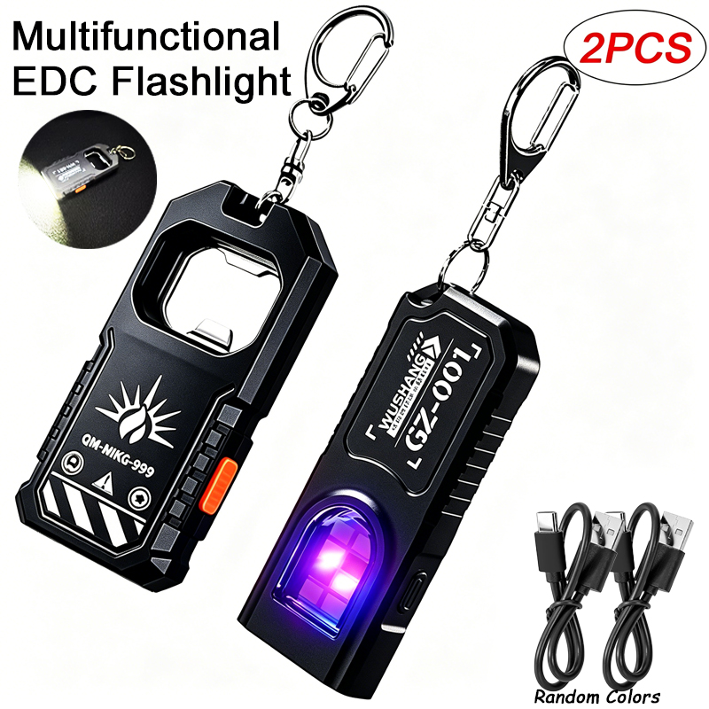 2Pcs Portable LED COB Keychain - Keychain Flashlight 리뷰 및 가격