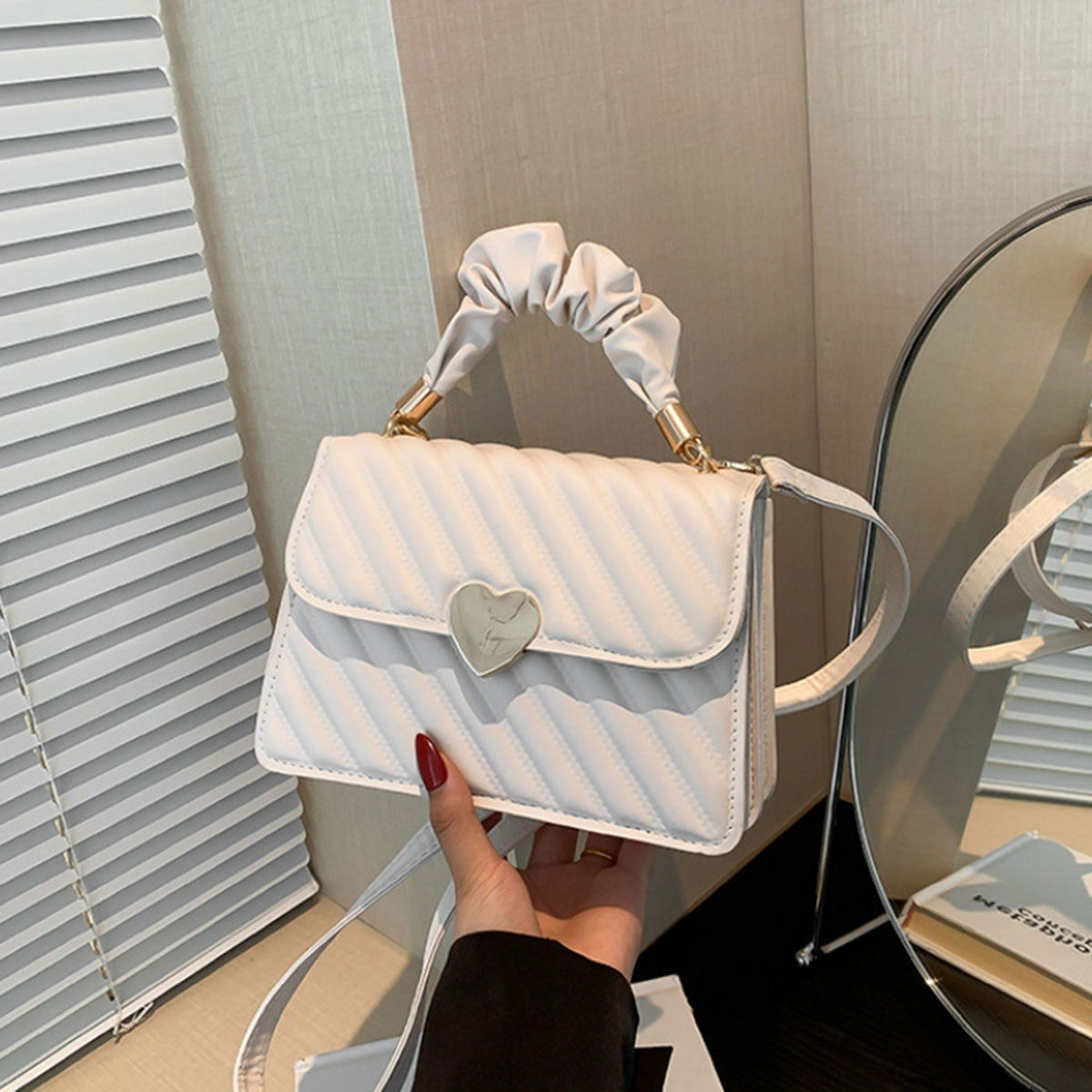 White fashion women's bag simp - Edc Carry Bag 리뷰 및 가격