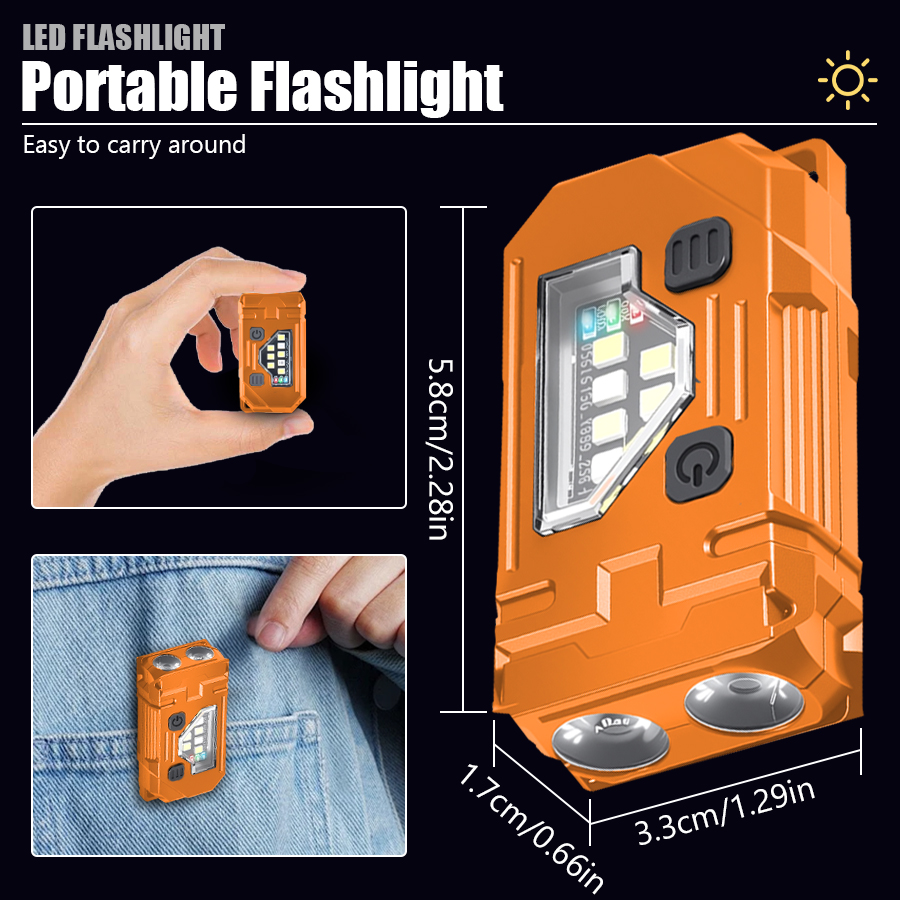 Mini Keychain EDC Flashlight R - Keychain Flashlight 리뷰 및 가격