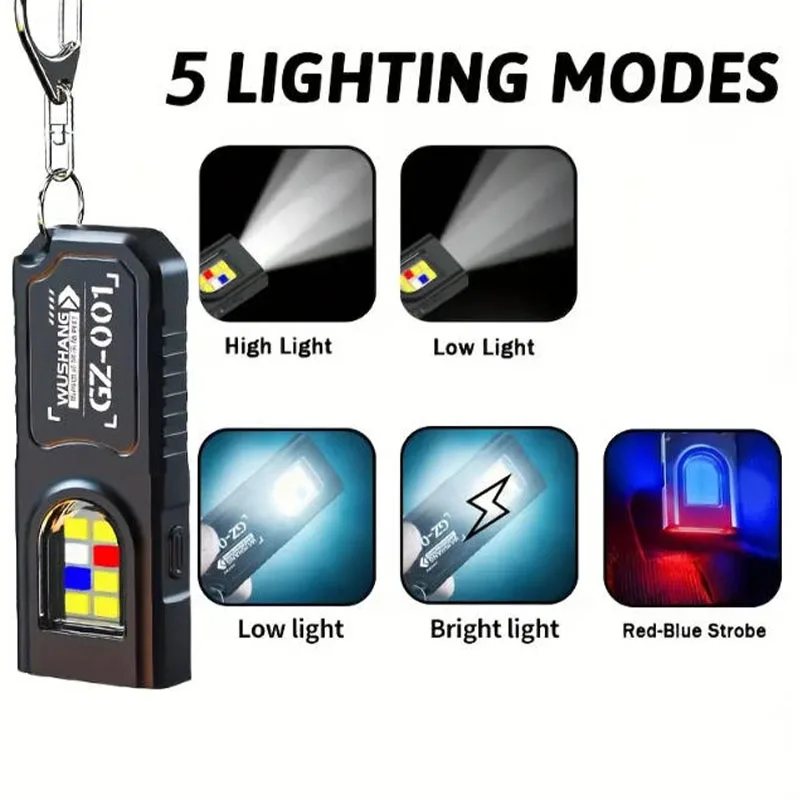 Powerful Mini COB LED Keychain - Keychain Flashlight 리뷰 및 가격