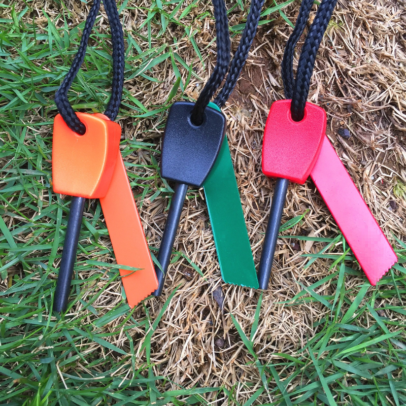 Mini Wilderness Survival Porta - Ferro Rod Striker 리뷰 및 가격