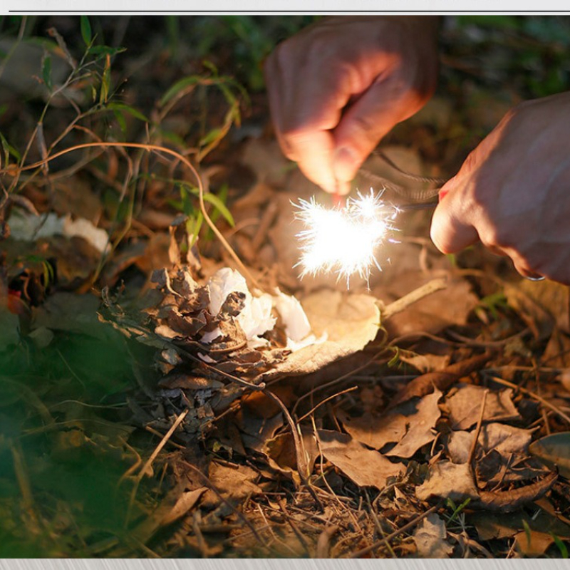 Mini Wilderness Survival Porta - Ferro Rod Striker 리뷰 및 가격