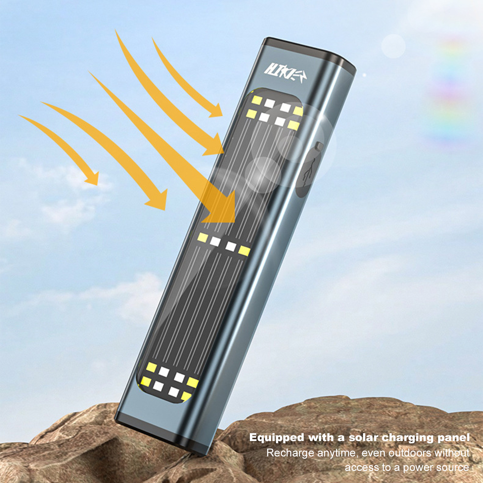 Flat EDC Flashlight Solar Rech - Edc Car Carry 리뷰 및 가격