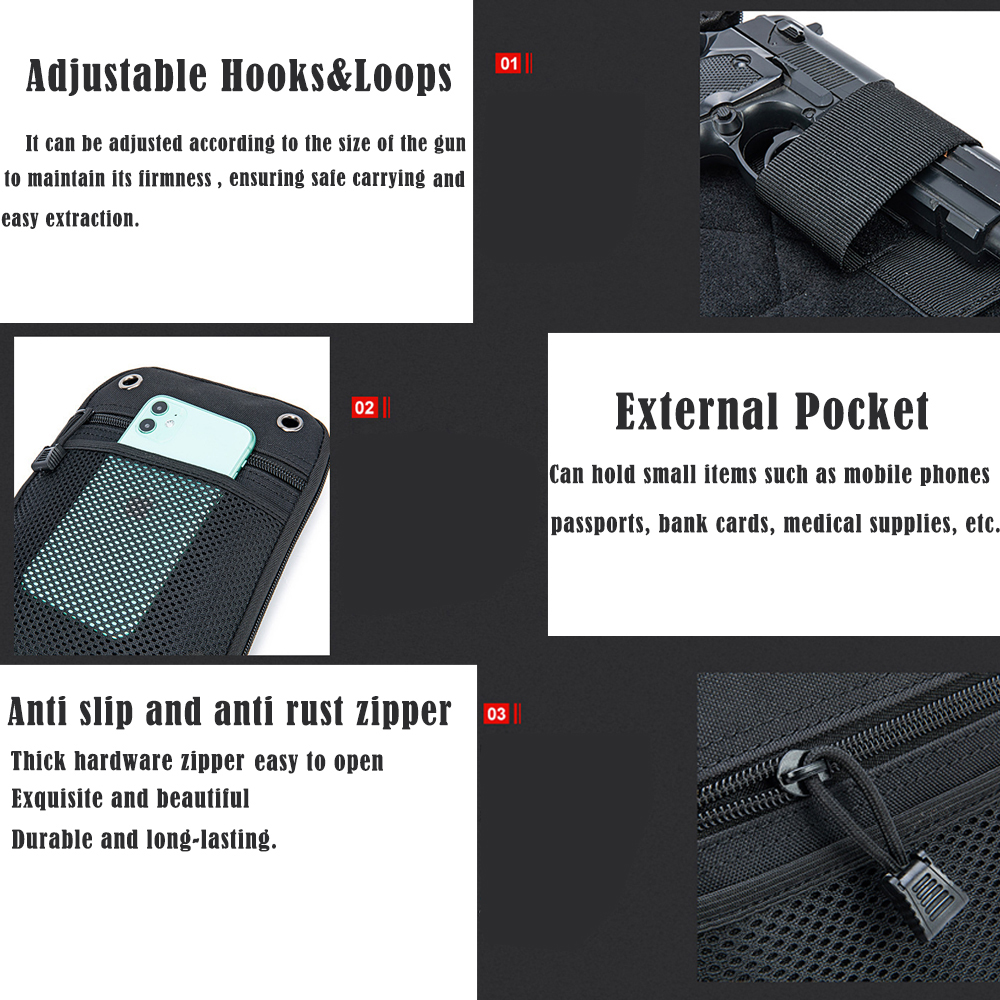 Molle Outdoor Tactical Conceal - Edc Carry Gun 리뷰 및 가격