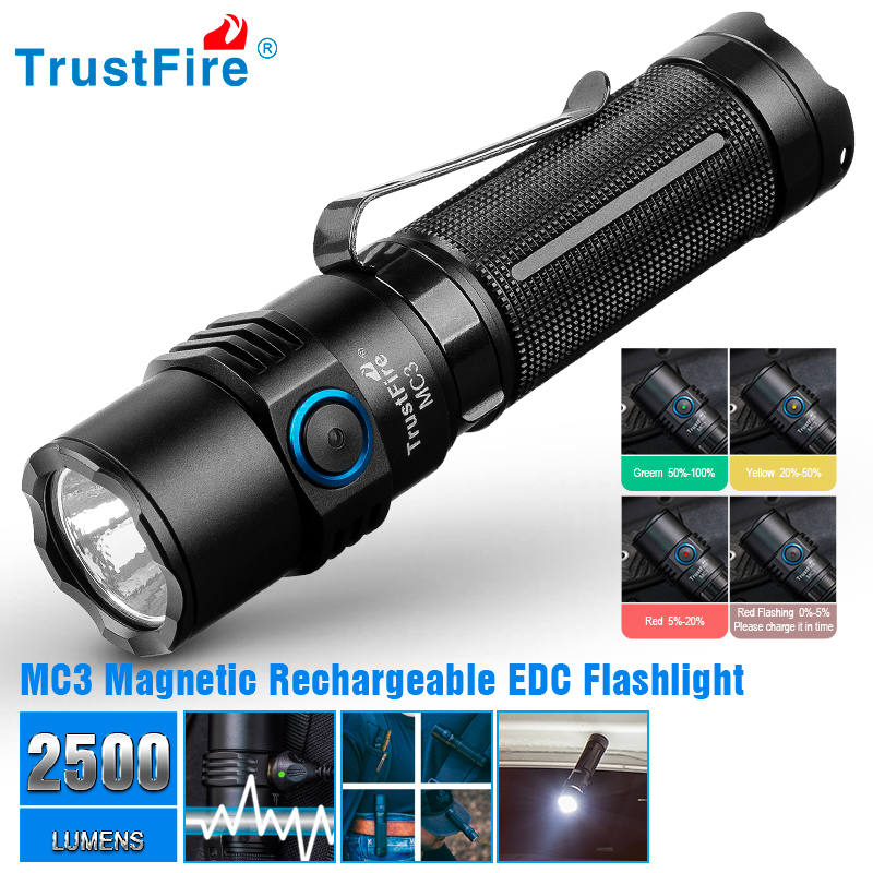 Trustfire Mc3 High Power Recha - Edc Car Carry 리뷰 및 가격
