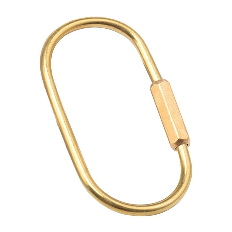Solid Brass Screw Type D-Ring  - Edc Car Carry 리뷰 및 가격