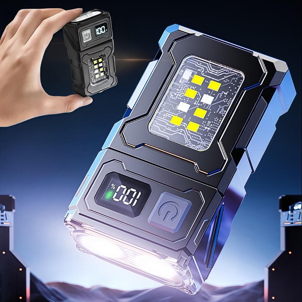 Rechargeable Mini LED Flashlig - Keychain Flashlight 리뷰 및 가격