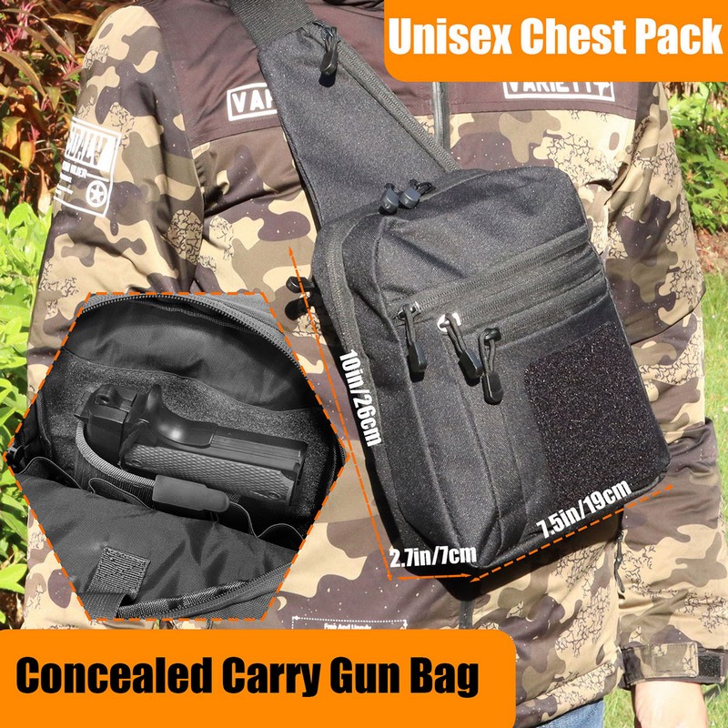 New Tactical Chest Bag Pistol  - Edc Carry Pistols 리뷰 및 가격