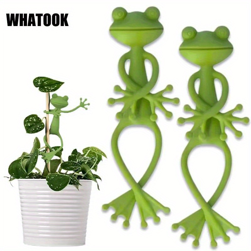 6pcs Frog Shaped Plant Tie Reu - Gear Tie Reusable 리뷰 및 가격