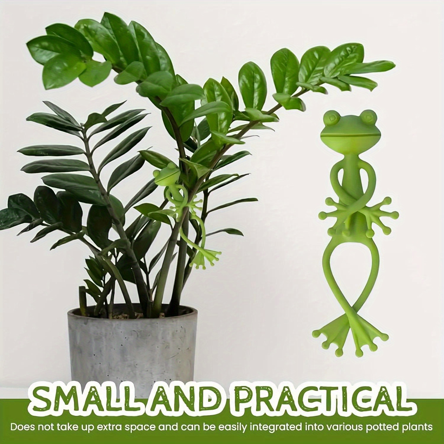 6pcs Frog Shaped Plant Tie Reu - Gear Tie Reusable 리뷰 및 가격