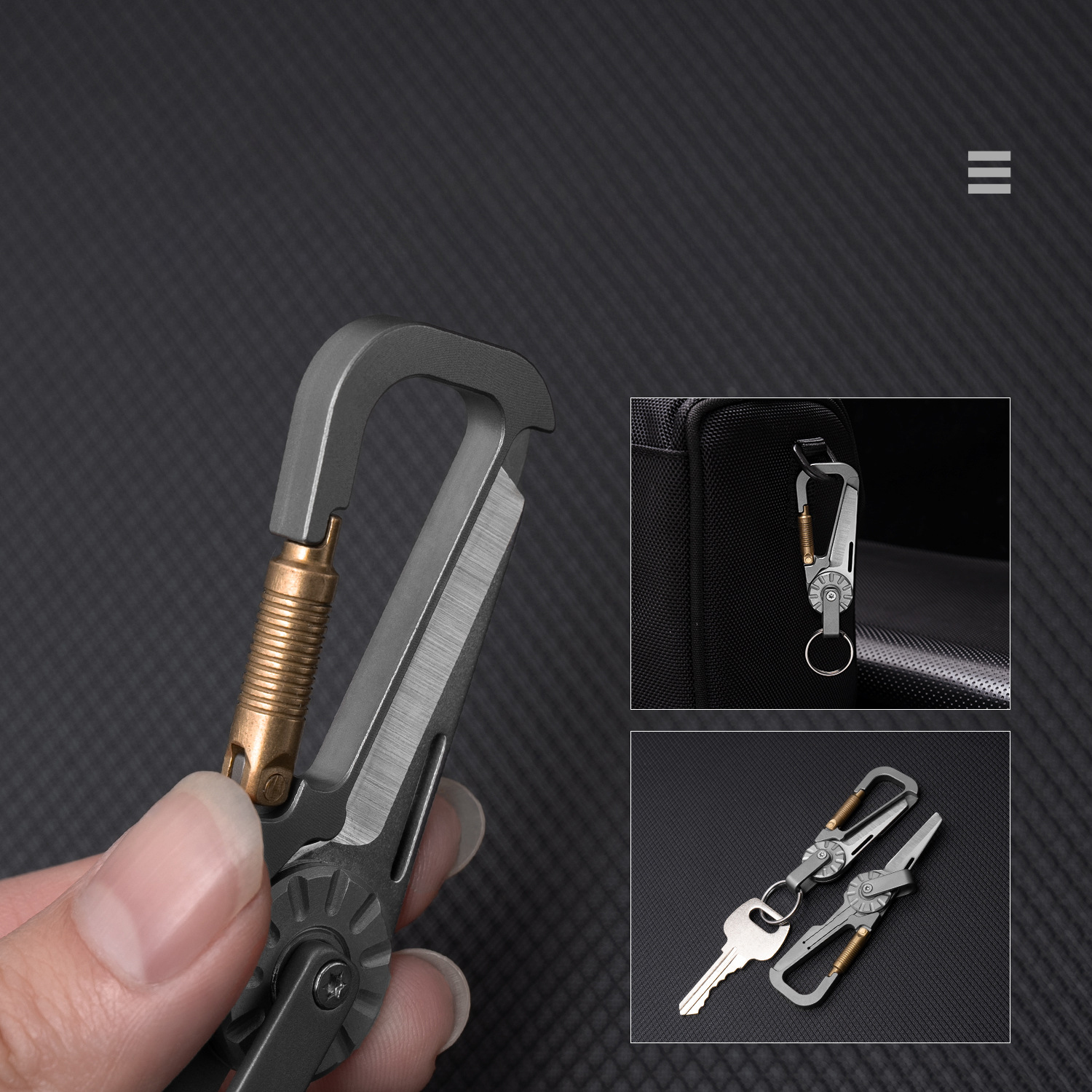 Titanium Alloy EDC Keychain Wi - Edc Car Carry 리뷰 및 가격