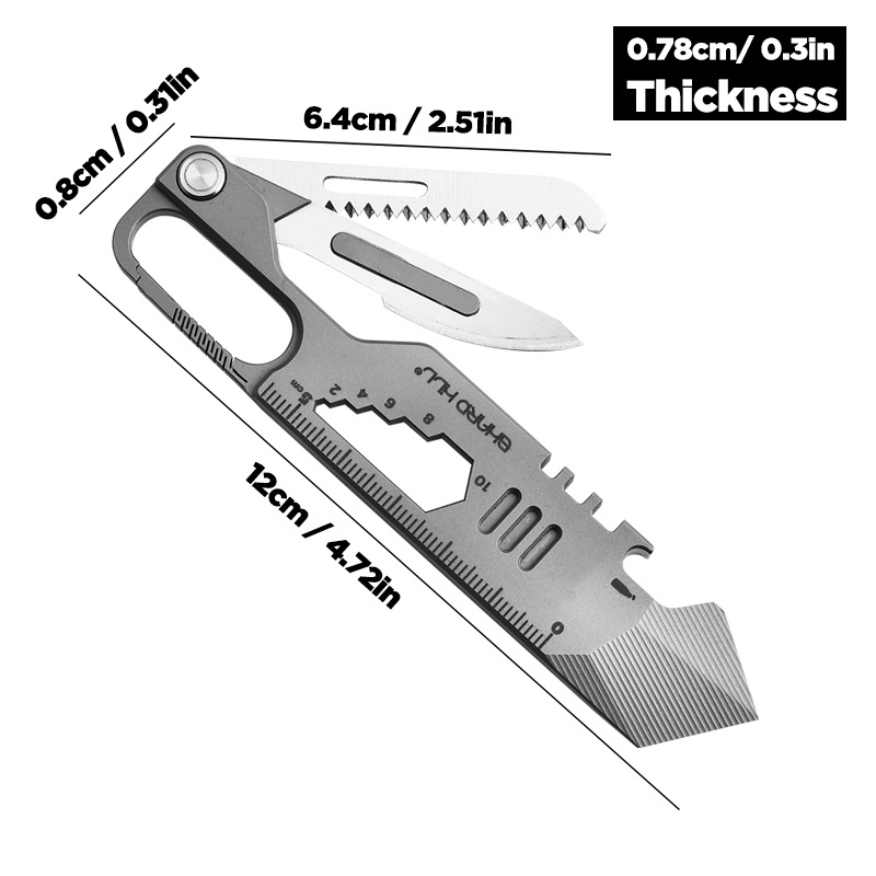 Outdoor Portable EDC Multifunc - Titanium Pry Bar 리뷰 및 가격