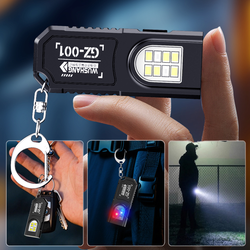 Portable Keychain LED COB Flas - Keychain Flashlight 리뷰 및 가격