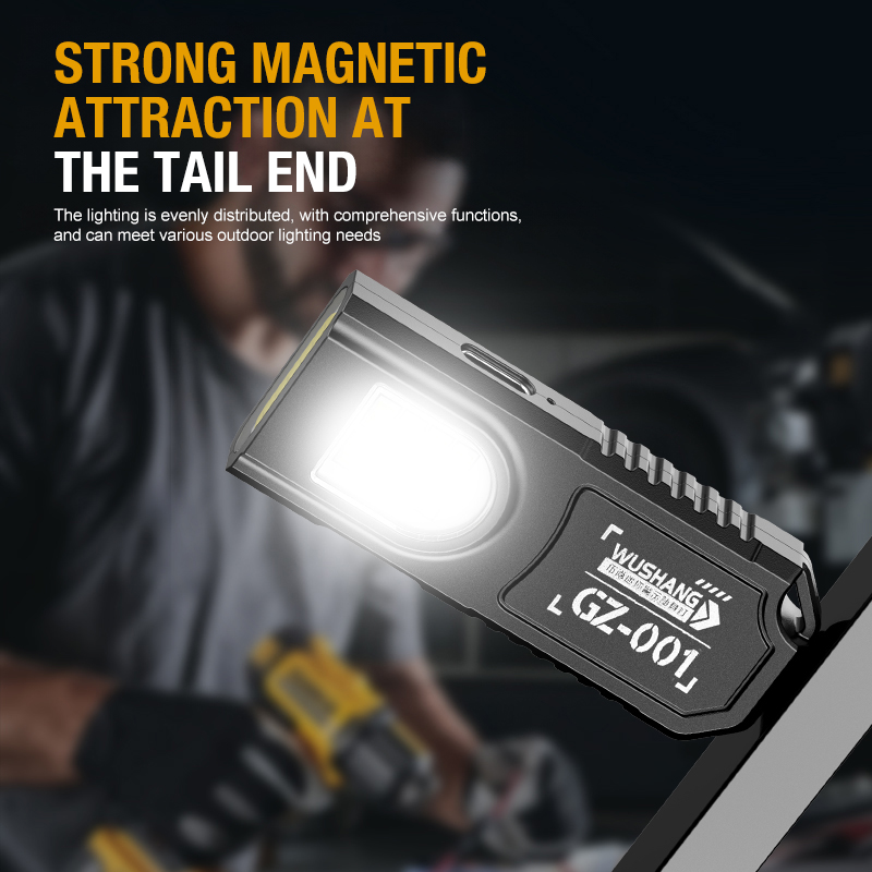 Portable Keychain LED COB Flas - Keychain Flashlight 리뷰 및 가격