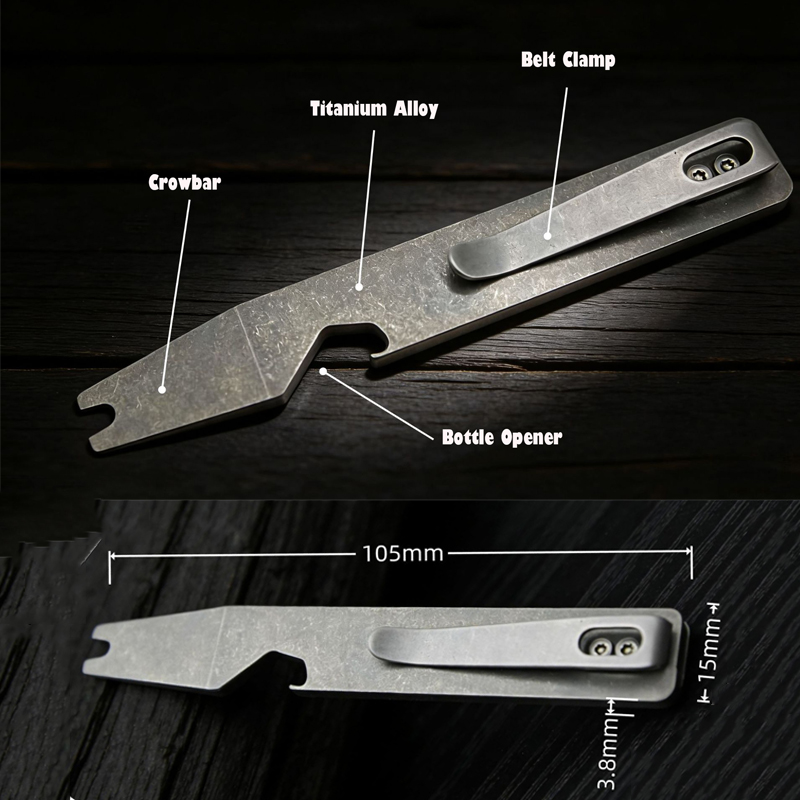 10.5CM TC4 Titanium Alloy Pry  - Titanium Pry Bar 리뷰 및 가격