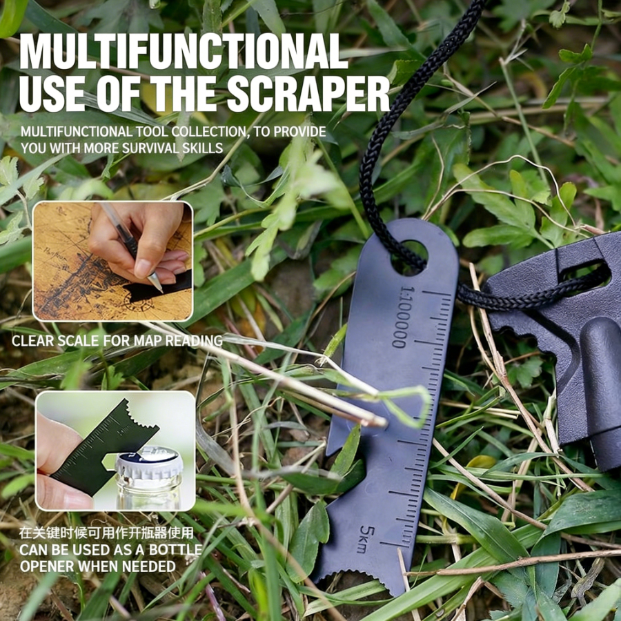 Multi-functional Survival Fire - Ferro Rod Striker 리뷰 및 가격
