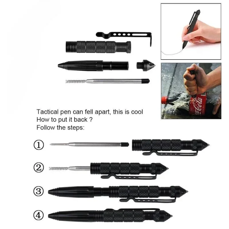 Multifunctional Tactical Pen S - Pen Tactical Glass 리뷰 및 가격