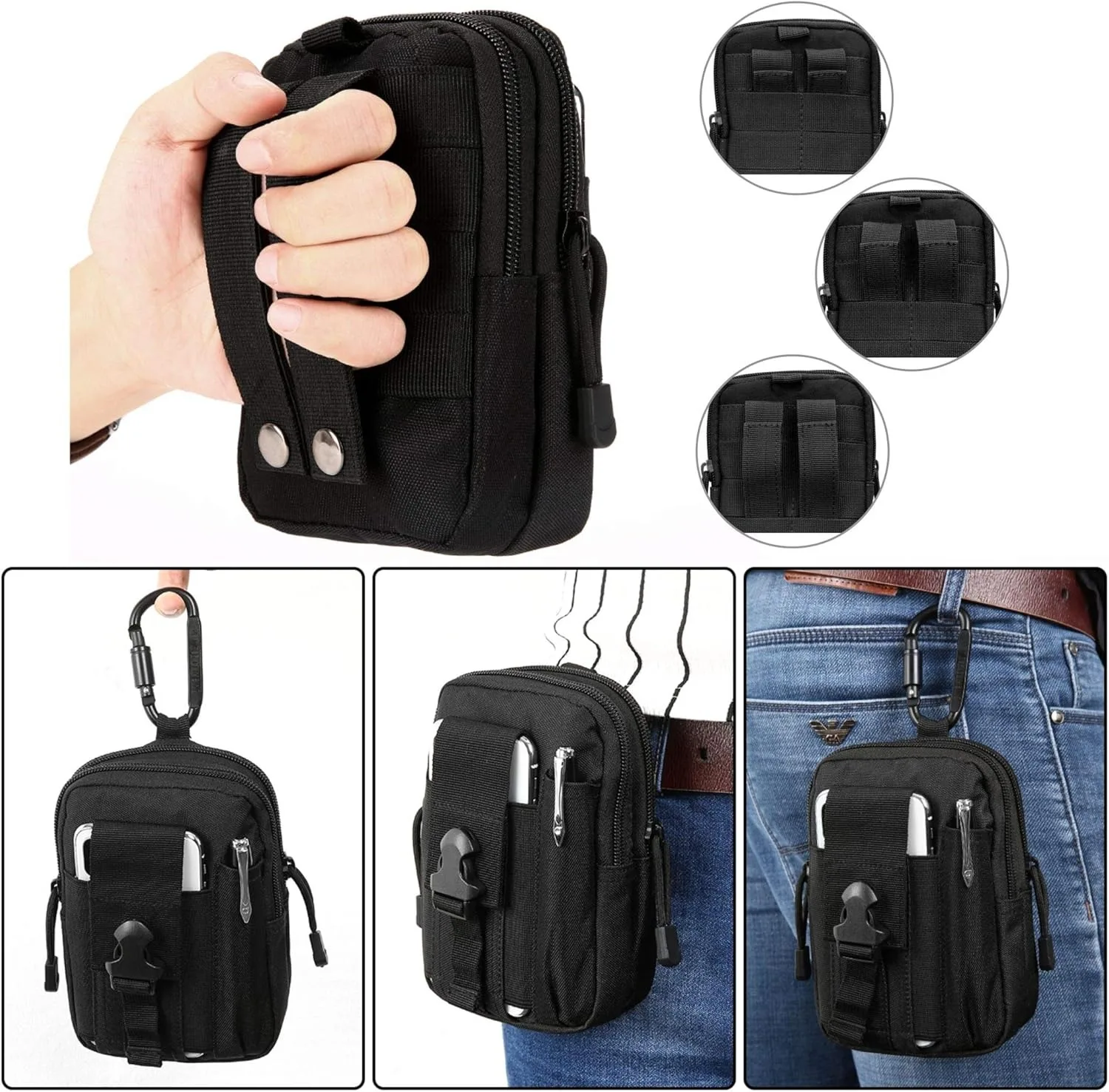 ZHUOHUA Tactical Waist Pouch E - Edc Carry Belt Pouch 리뷰 및 가격