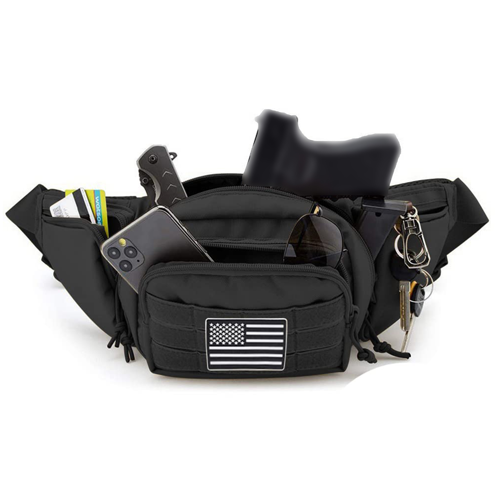 Tactical Fanny Pack Gun Holste - Edc Carry Pistols 리뷰 및 가격