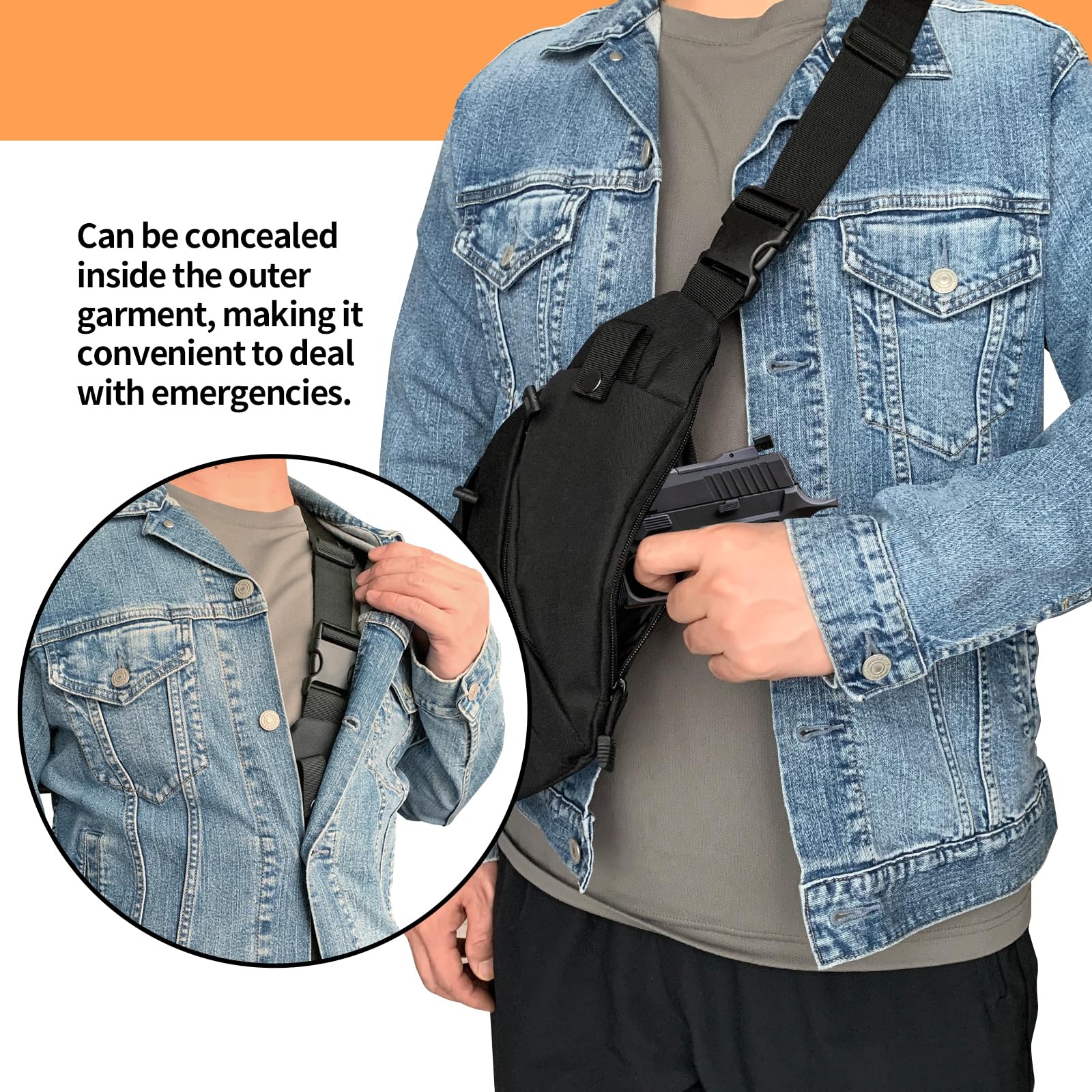 Tactical Crossbody Sling Bag E - Edc Carry Pistols 리뷰 및 가격