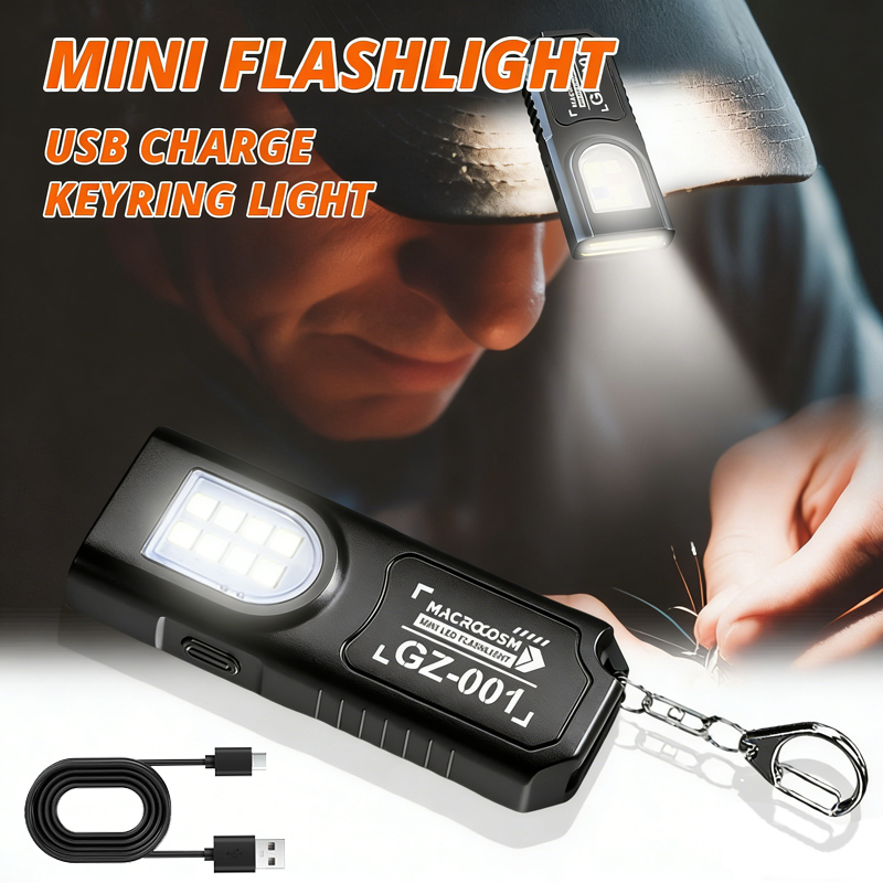LED Keychain Flashlight Type C - Keychain Flashlight 리뷰 및 가격