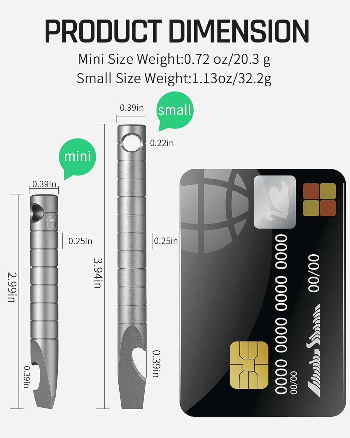 TISUR Titanium EDC Pry Bar, Ke - Titanium Pry Bar 리뷰 및 가격