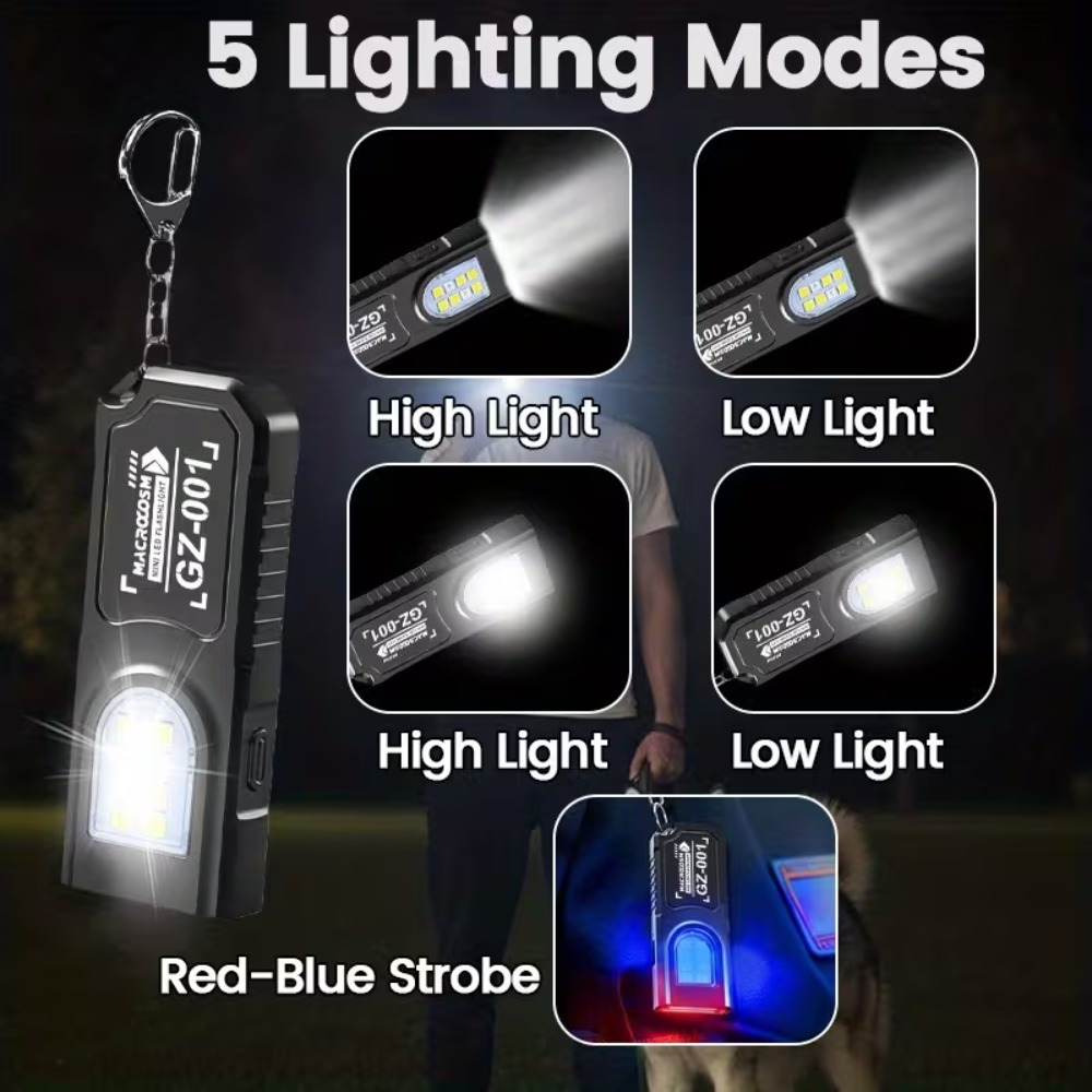 Mini COB LED Keychain Flashlig - Keychain Flashlight 리뷰 및 가격